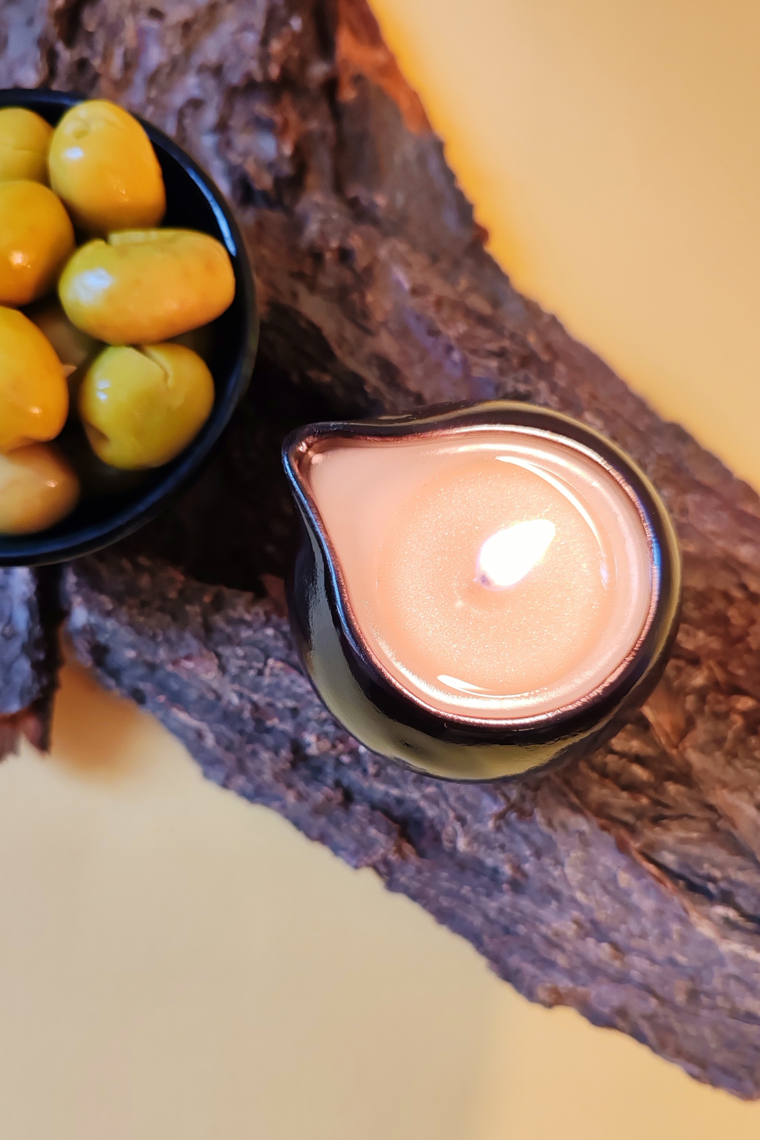 شمع ماساژ ریلکسی 75 گرمی لبریز دار